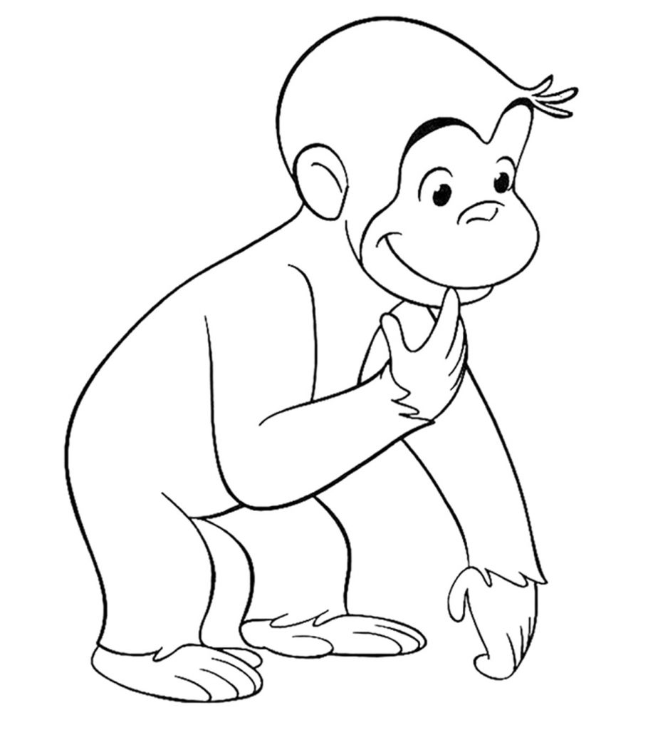 Best curious george coloring pages for your little ones