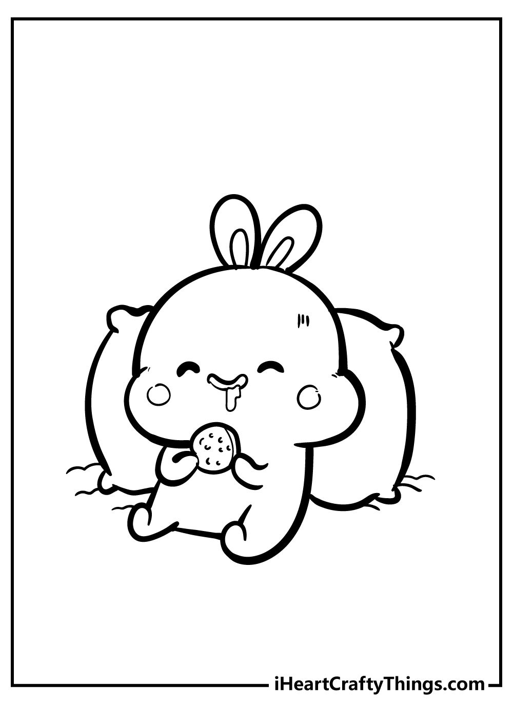 Kawaii coloring pages free printables