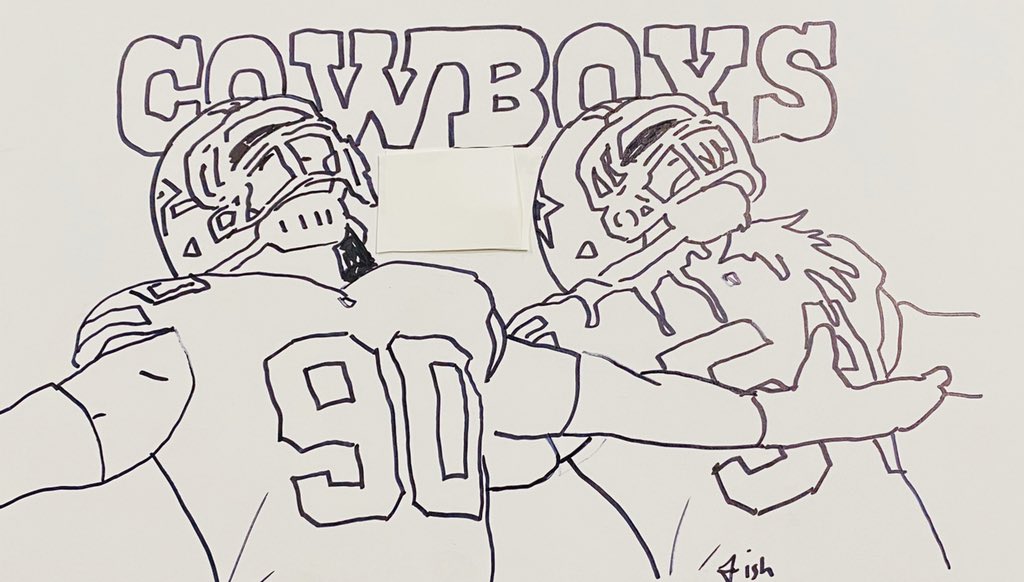 Fishsports â on x dallascowboys dallascowboys cowboys quarantinelife coloring book print em out have some fun tanklawrence thejaylonsmith dak ezekielelliott httpstcogahpgysndr x