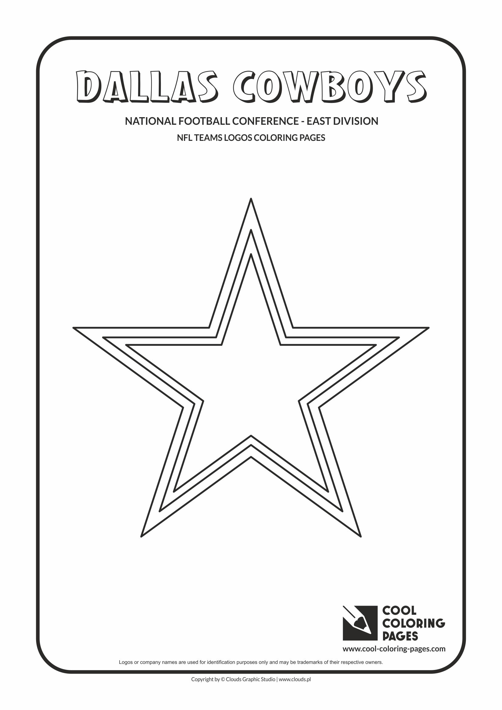 Cool coloring pages nfl teams logos coloring pages