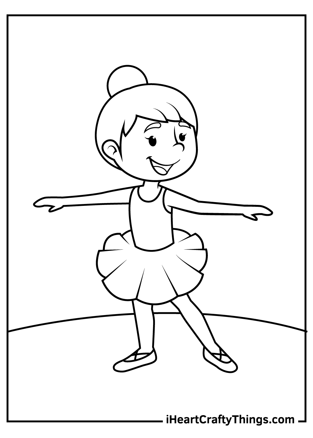 Dance coloring pages free printables