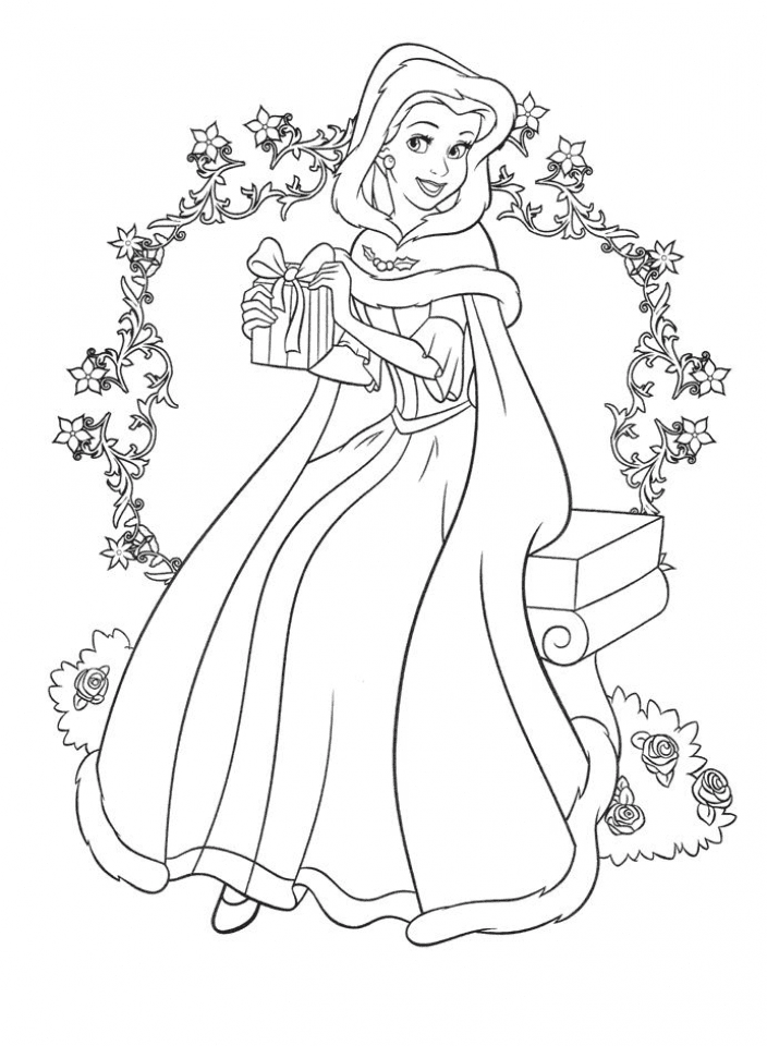 Belle coloring pages printable for free download