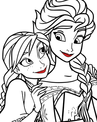 Disney coloring pages from a to z