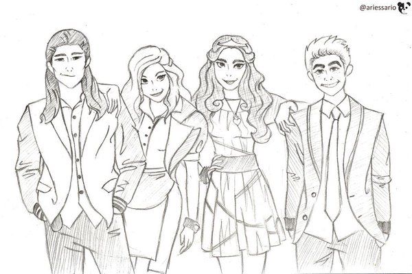 Disney descendants descendants coloring pages disney coloring pages disney princess coloring pages