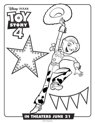 Free printable toy story coloring pages activity sheets
