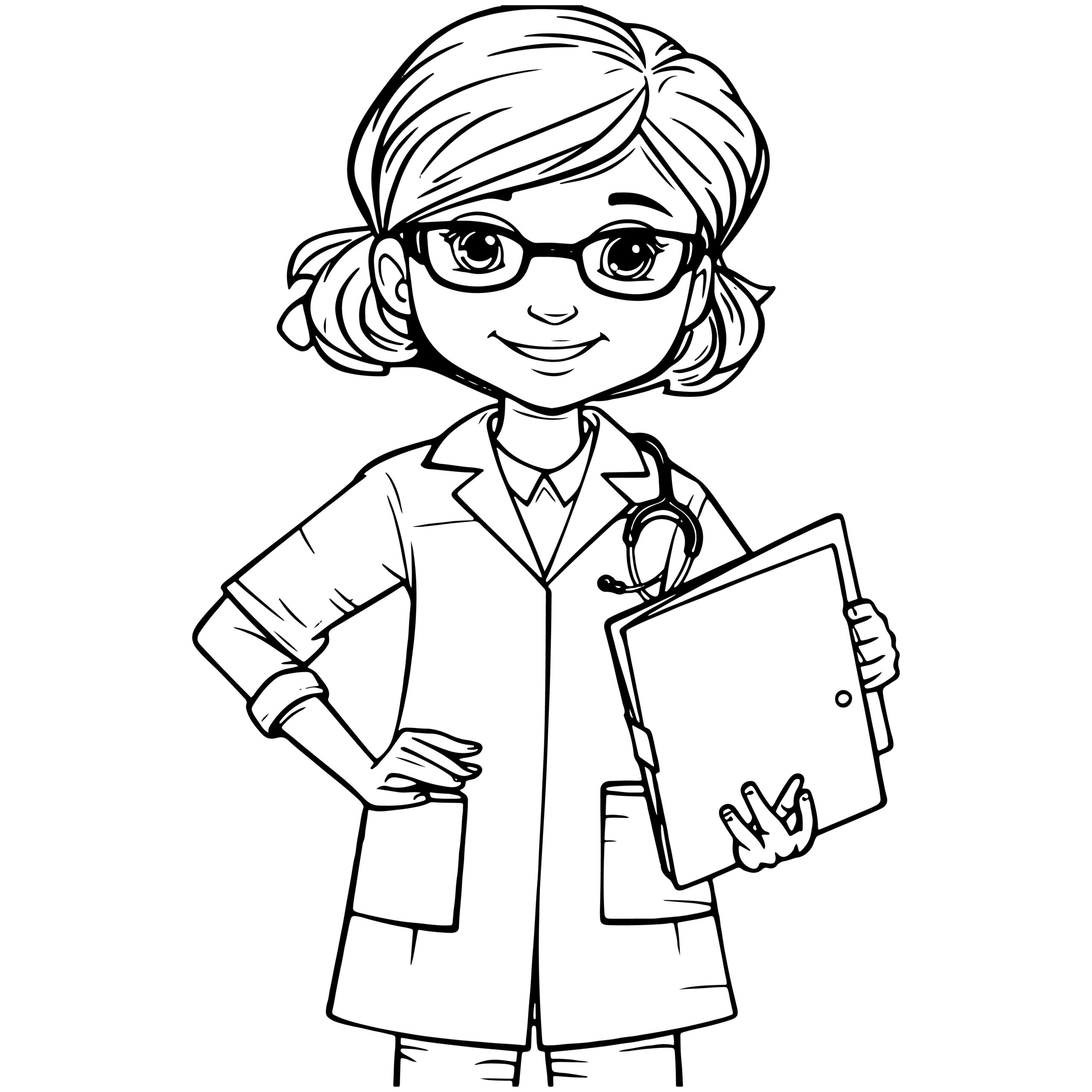 Doctor coloring book doctor life nurse coloring pages made by teachers