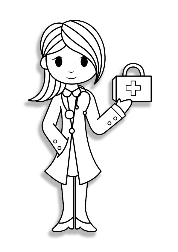 Doctor coloring pages printable coloring sheets