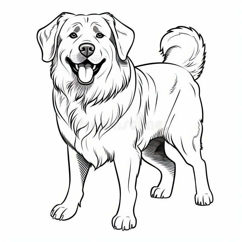 Dog coloring pages stock illustrations â dog coloring pages stock illustrations vectors clipart