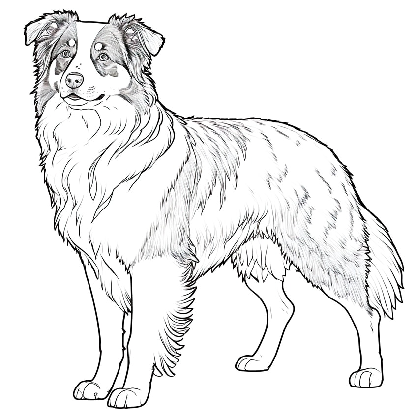 Dog coloring pages â coloring sheets for popular breeds