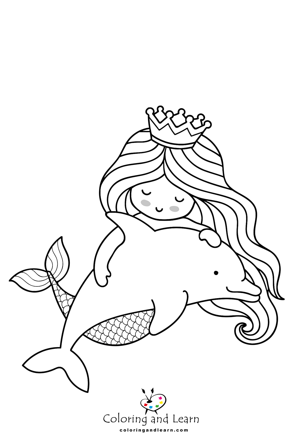 Dolphin coloring pages