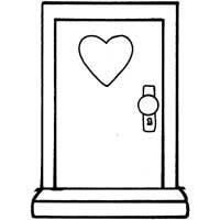 Our front door coloring pages