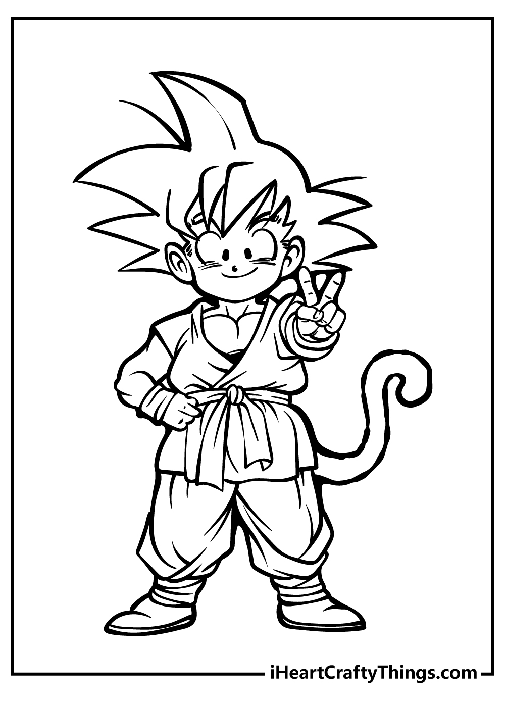 Dragon ball z coloring pages free printables