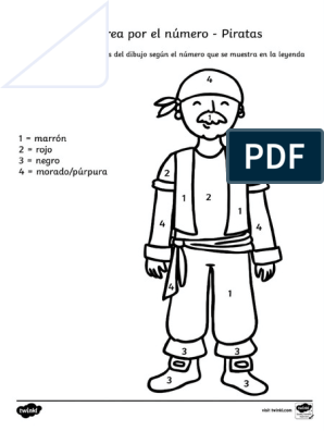 Sa t t colorear por numeros piratas pdf