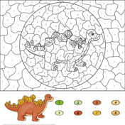 Color by number worksheets coloring pages free coloring pages