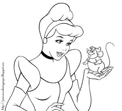 Princess printables pãginas para colorear disney cenicienta dibujo dibujos sencillos disney