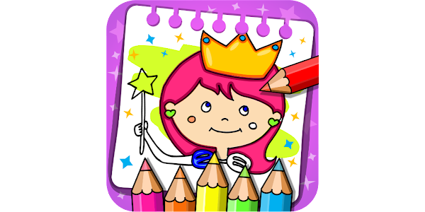 Princess coloring book games