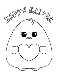 Free printable easter coloring pages