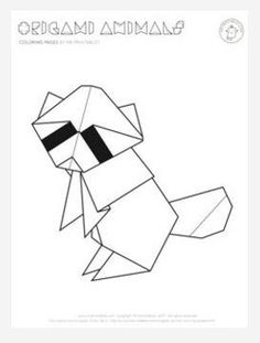 Printable origami ideas origami origami animals animal coloring pages