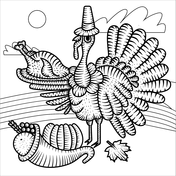 Turkey coloring pages free coloring pages