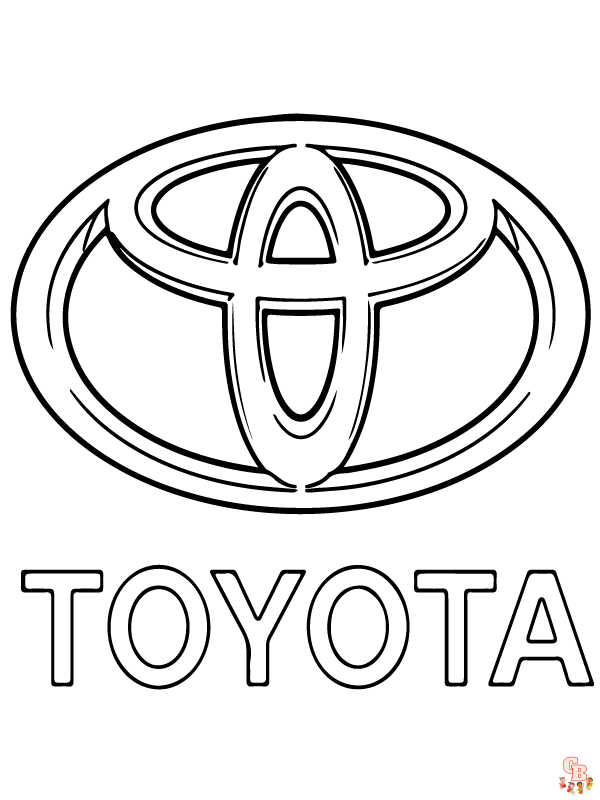 Toyota coloring pages free printable sheets for kids to enjoy