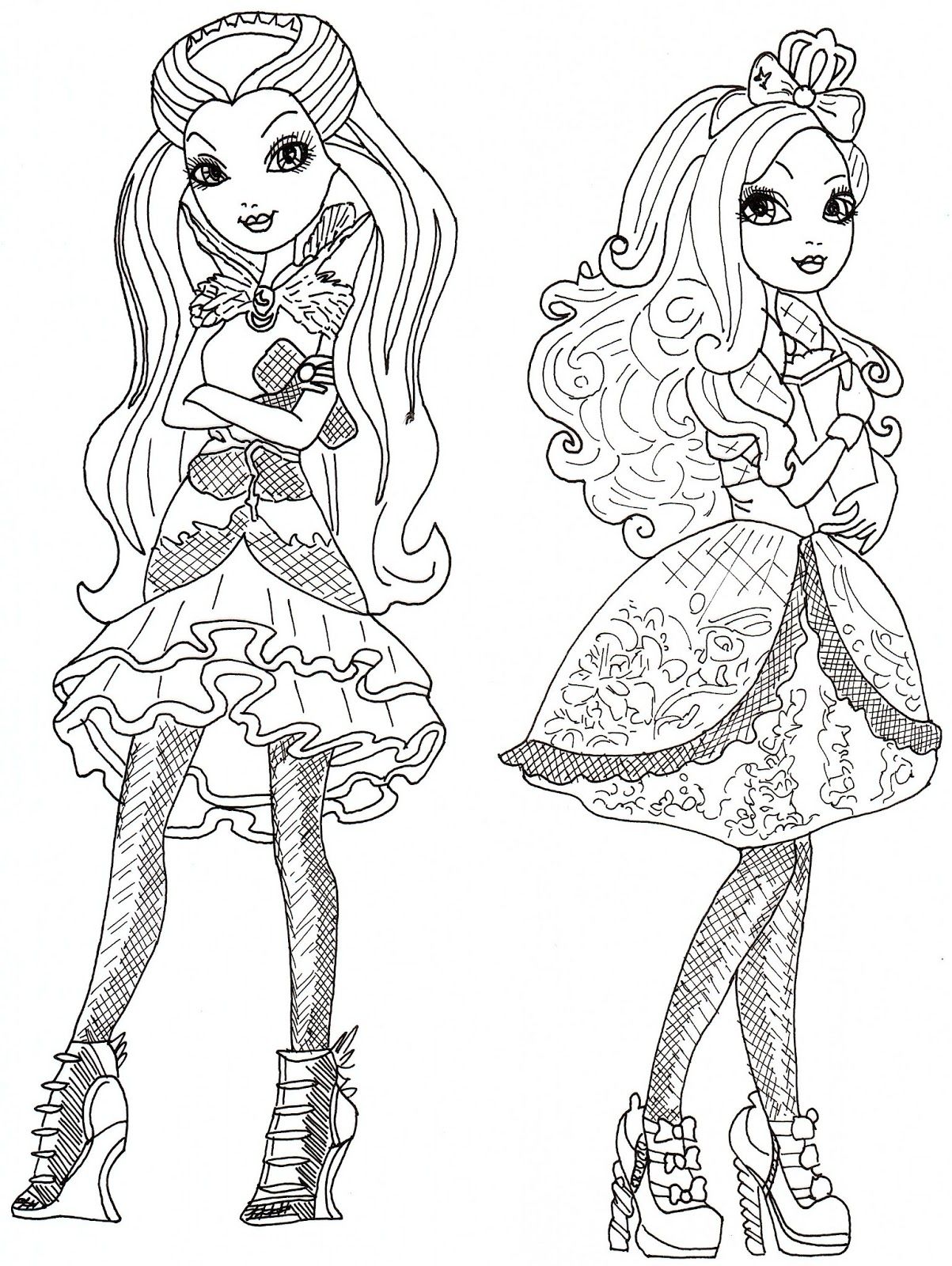 Ever after high coloring pages raven queen and apple white coloring ðððñðµ ñðññððºð ð ðññððºð ððññðððºð