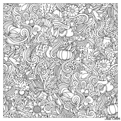 Fall coloring pages the william museum of art