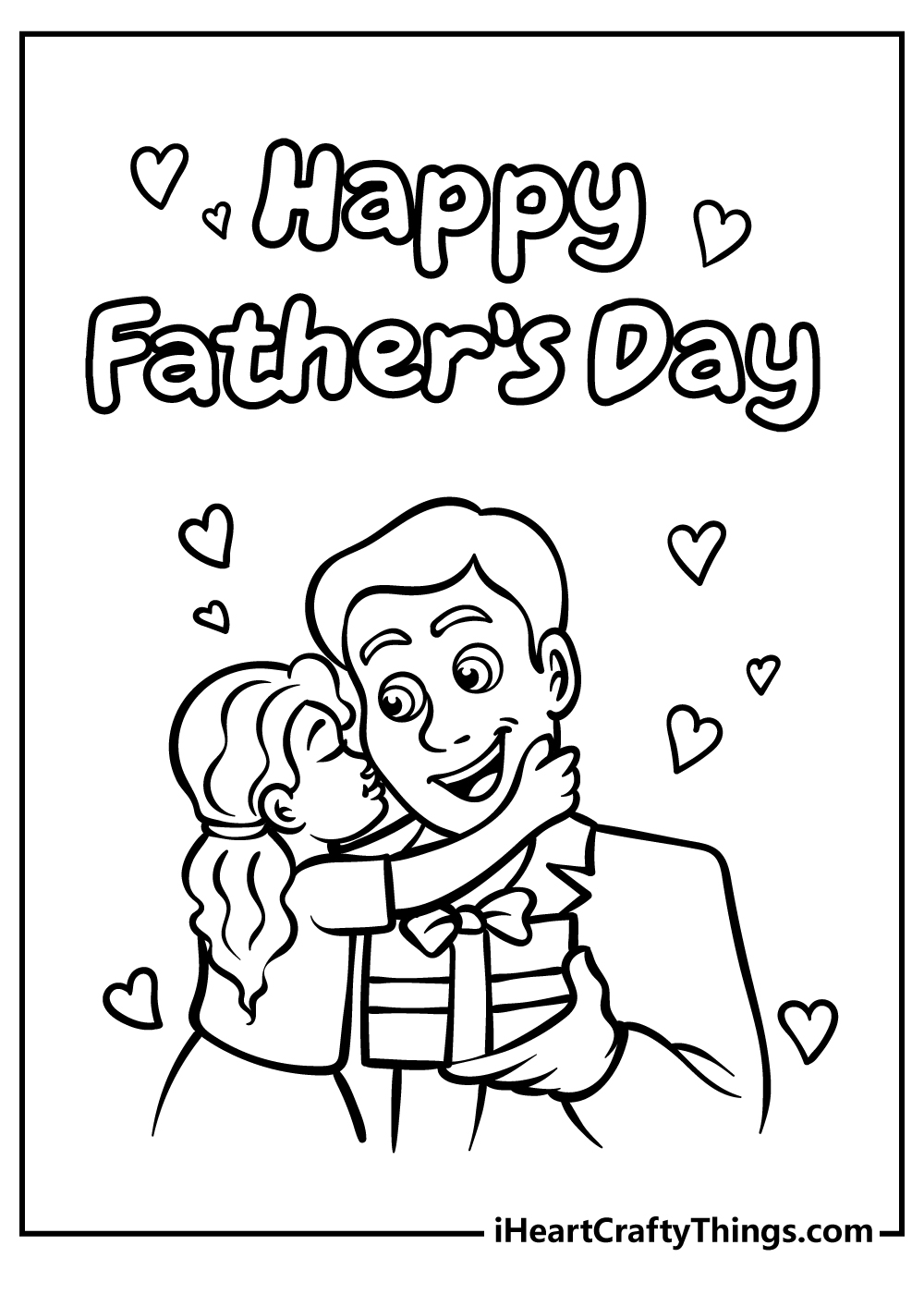 Fathers day coloring pages free printables