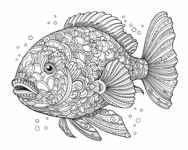 Printable fish pages