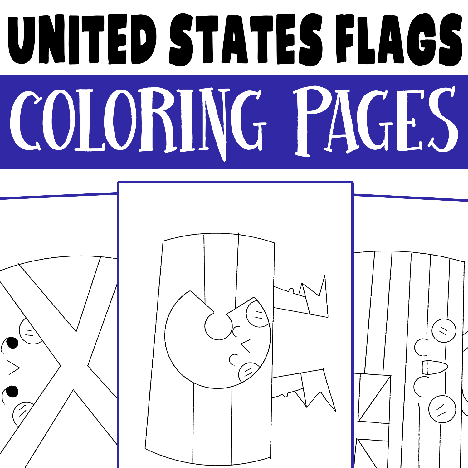 United states flags coloring pages us flags coloring sheets activity made by teachers