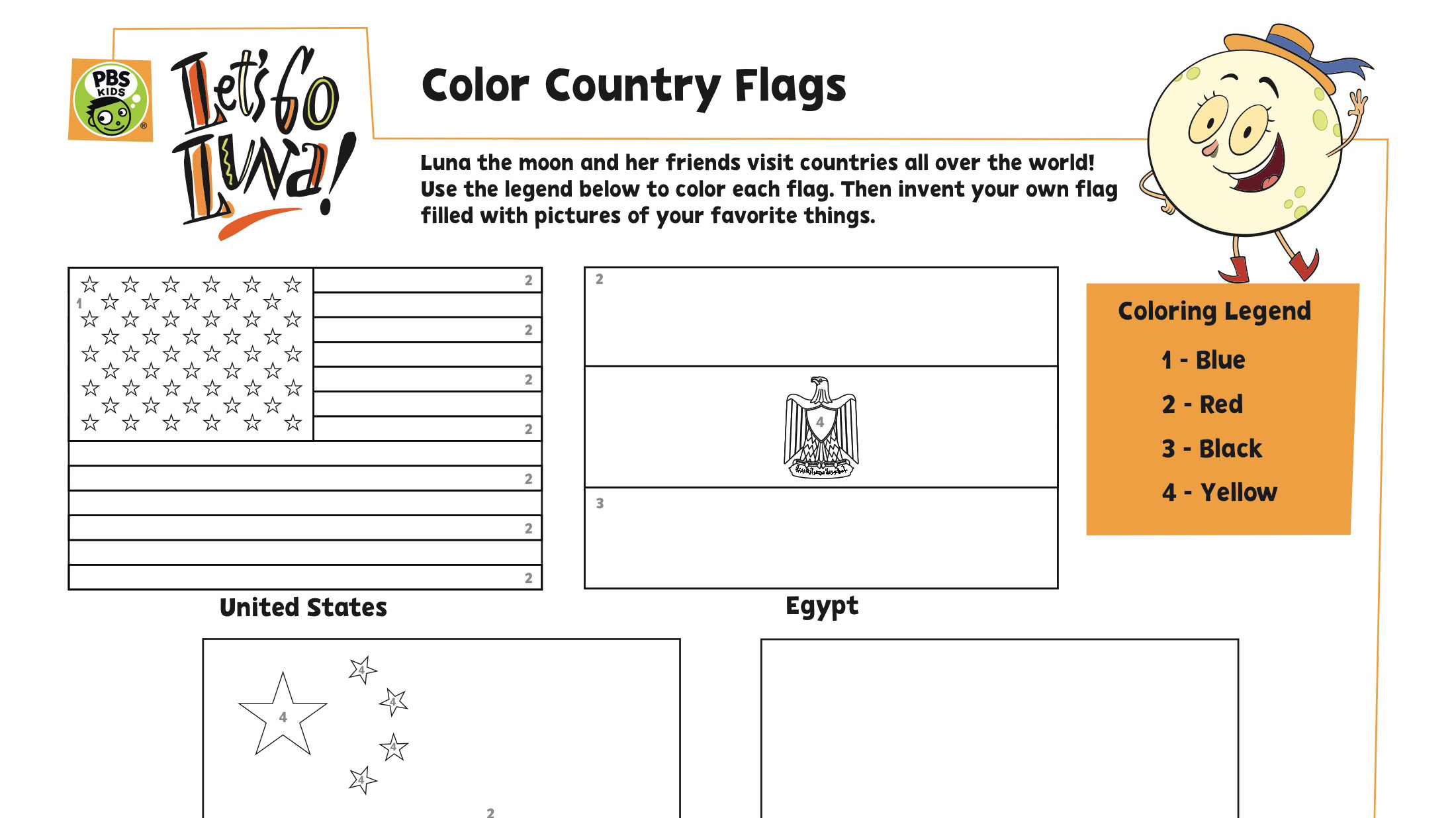 Color the country flags coloring page kidsâ kids for parents