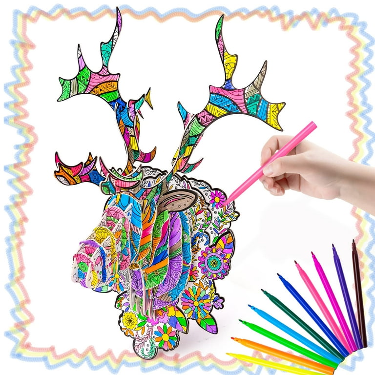 Dream fun drawing kit for kid age gift for girl age arts and crafts for boys age