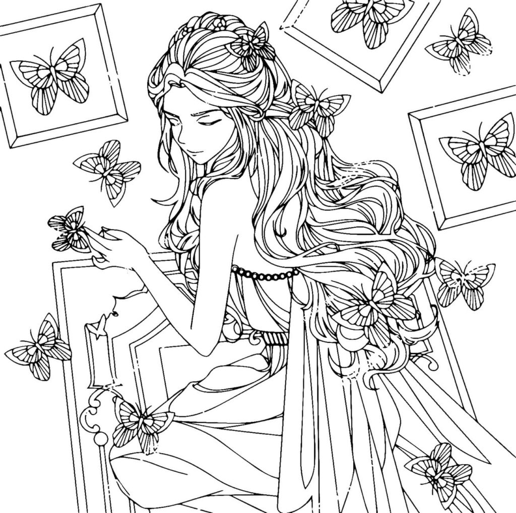 Coloring pages for girls years old free coloring pages