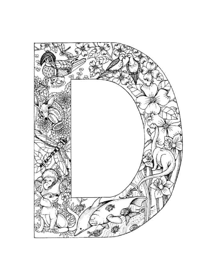 Entertain your little ones with our alphabet coloring pages