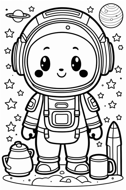 Coloring page for kids to years old