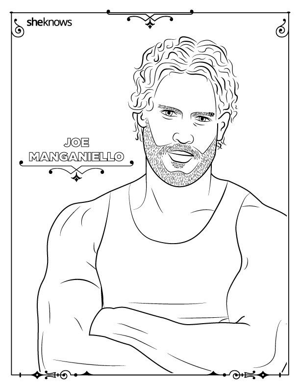 Adult coloring book pages of hollywoods hottest men and theyre printable adult coloring book pages coloring book pages adult coloring