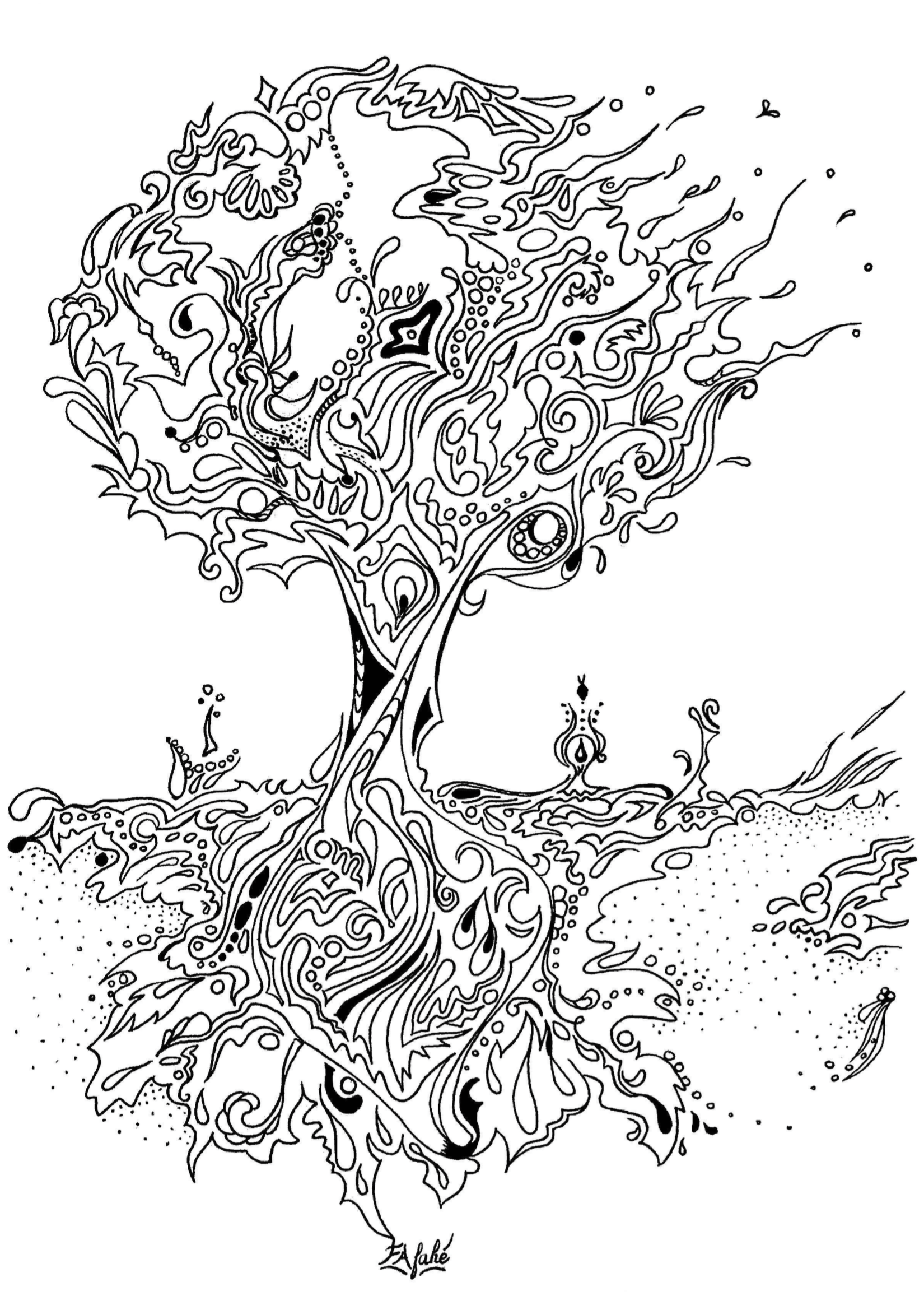 Free coloring pages â adult coloring worldwide