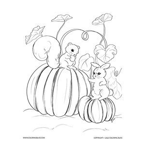 Fall and autumn coloring pages â enjoy the festive season