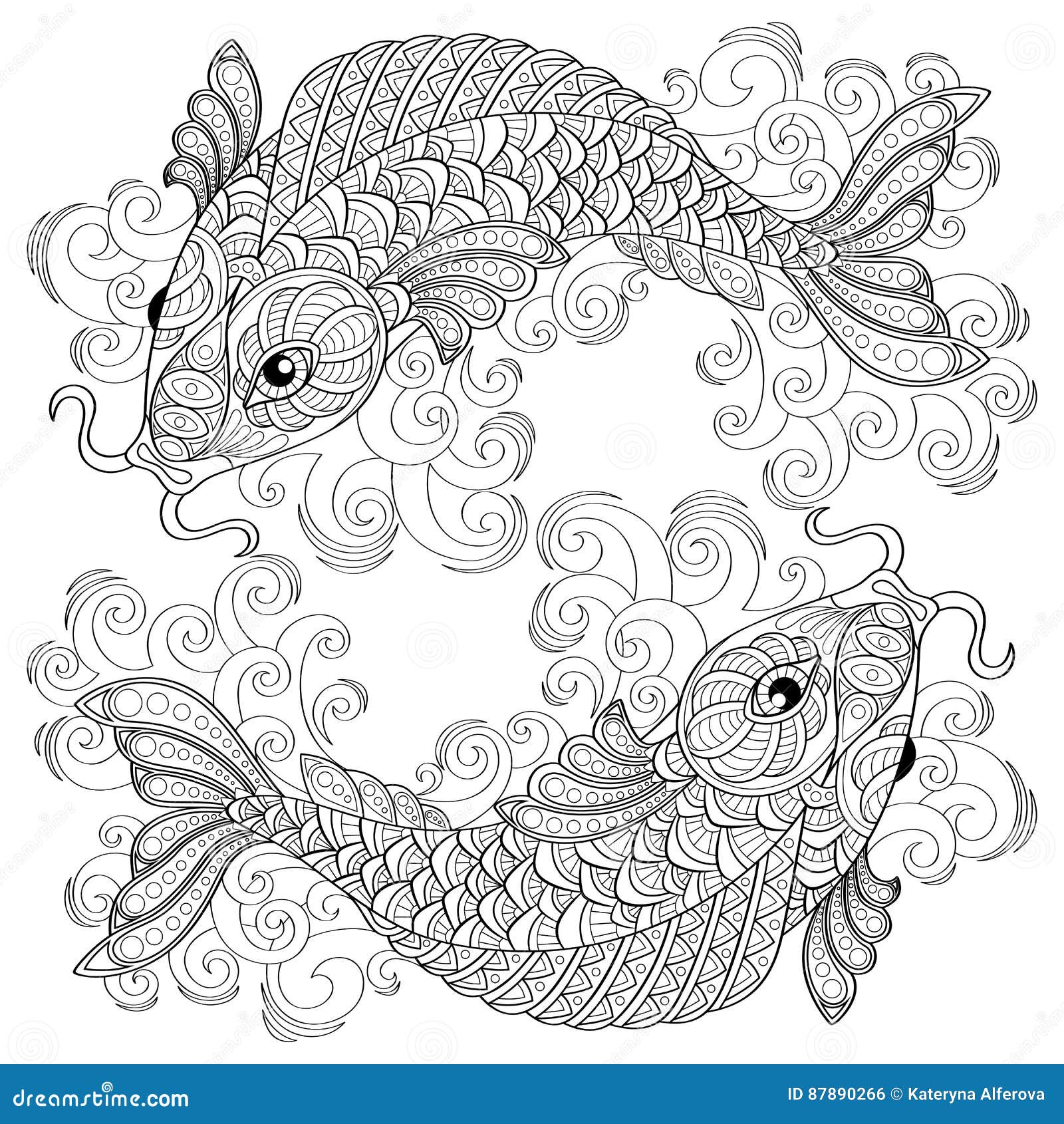 Fabulous Fish Coloring Pages for Kids and Adults