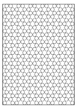 Full page geometric coloring pages for adults