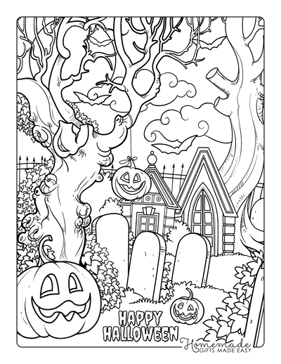 Free pumpkin coloring pages for kids adults