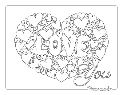 Best heart coloring pages for kids adults