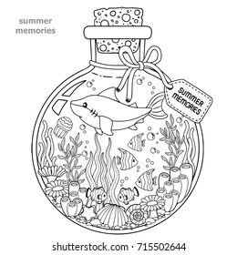 Adult coloring pages beach images stock photos d objects vectors