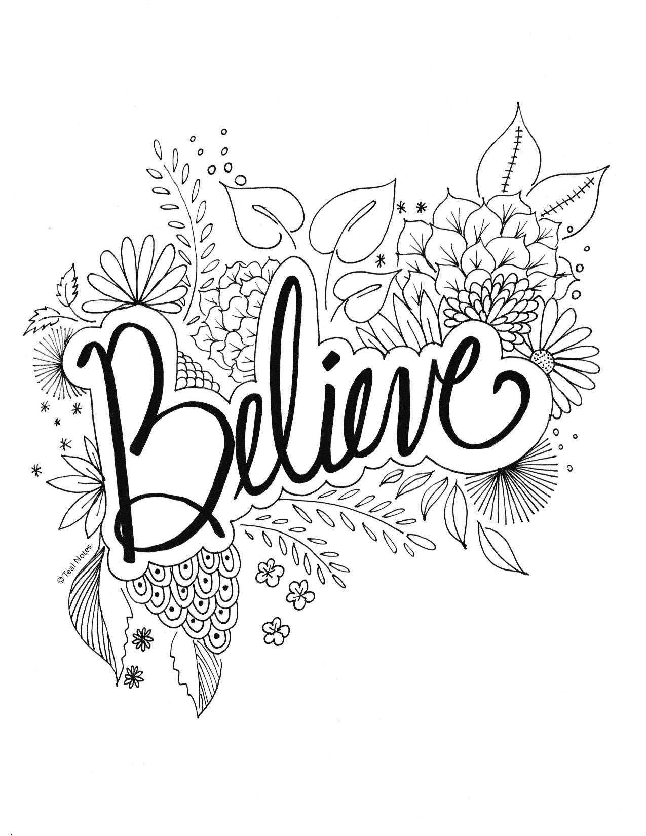 Quote coloring pages you can print and color on your free time