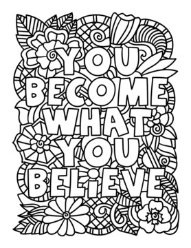 Coloring page quote images â browse photos vectors and video