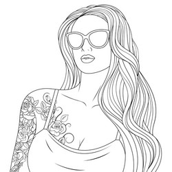 Sexy adult coloring pages vector images over