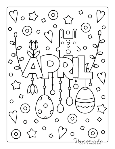 Free printable spring coloring pages for kids adults