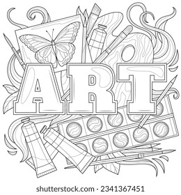 Detailed coloring pages royalty