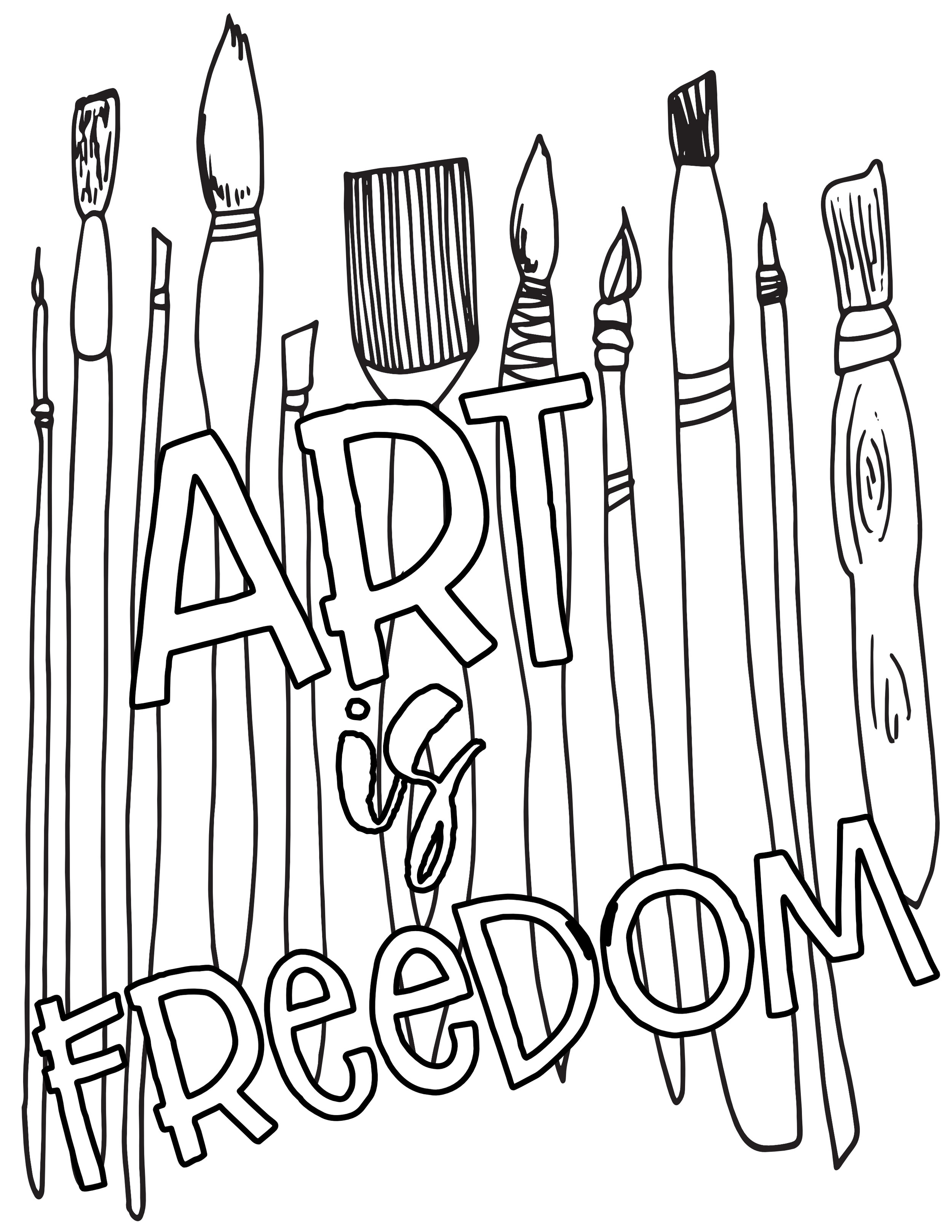 Art is freedom