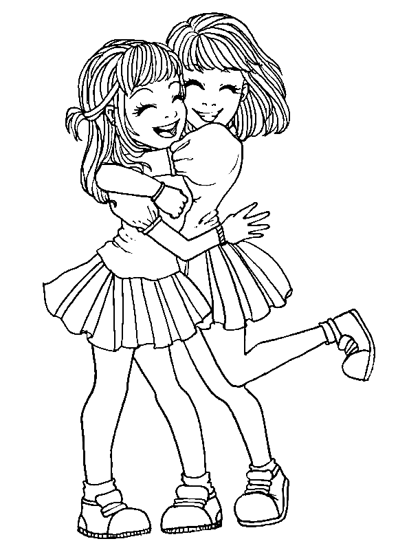 Bff coloring pages printable for free download