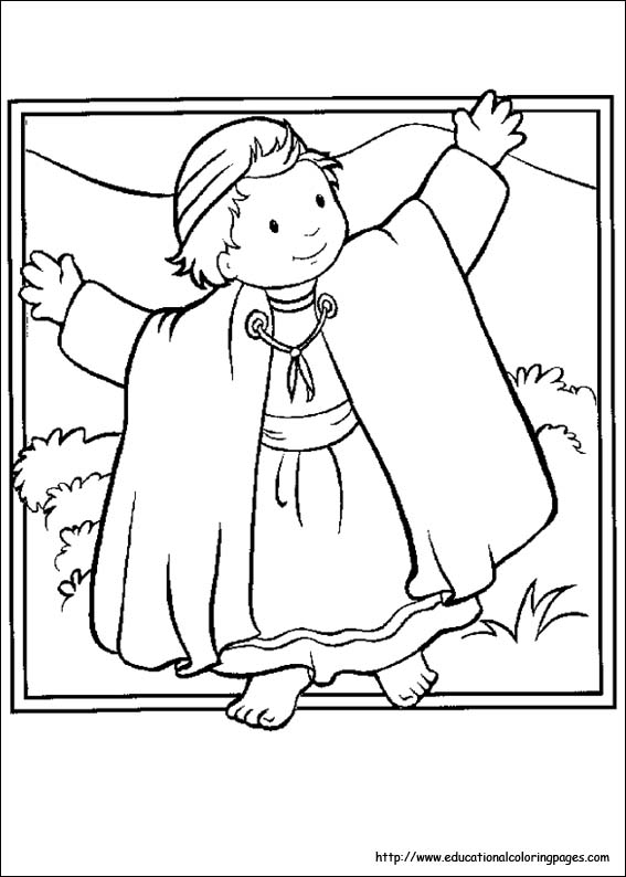 Bible stories coloring pages